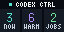 Codex Control Tower showing current work
